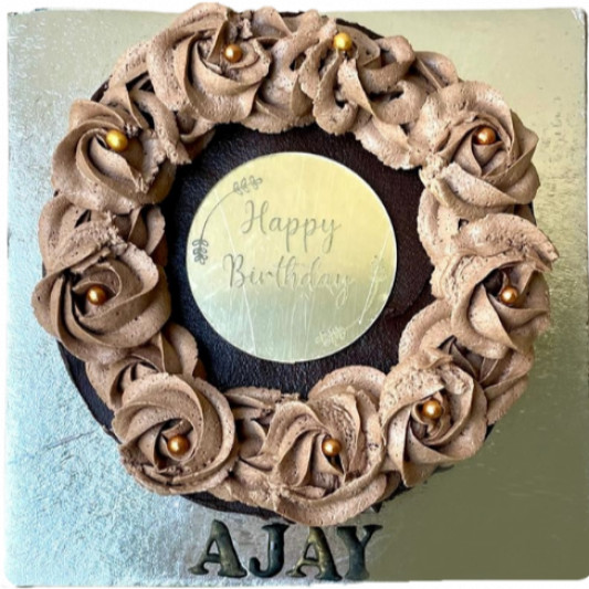 Chocolate Mousse Birthday Cake online delivery in Noida, Delhi, NCR, Gurgaon