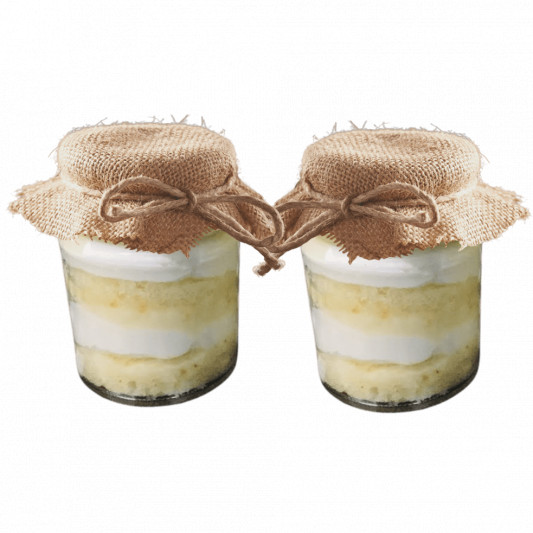 White Chocolate Truffle Cake Jar online delivery in Noida, Delhi, NCR, Gurgaon