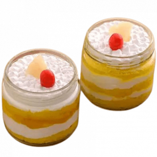 Chunky Pineapple Cake Jar online delivery in Noida, Delhi, NCR, Gurgaon