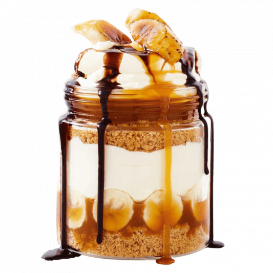 Banoffee Cake Jar online delivery in Noida, Delhi, NCR, Gurgaon