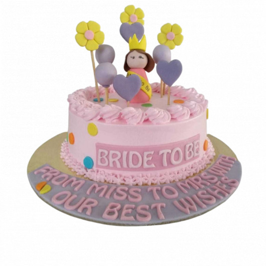 Bride to be Cake online delivery in Noida, Delhi, NCR, Gurgaon