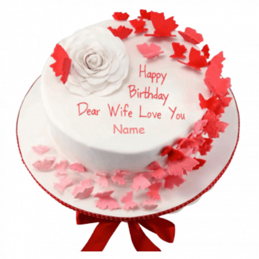 Fondant Butterfly Cake online delivery in Noida, Delhi, NCR, Gurgaon