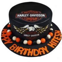 Harley Bike Lovers Cake online delivery in Noida, Delhi, NCR,
                    Gurgaon