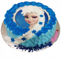Princess Elsa cake online delivery in Noida, Delhi, NCR,
                    Gurgaon