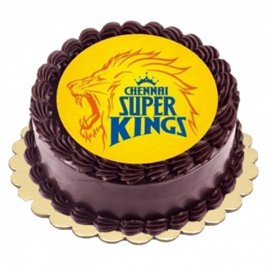 Chennai Super Kings Cake online delivery in Noida, Delhi, NCR, Gurgaon