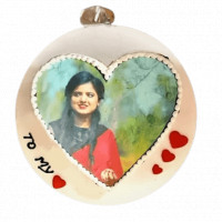 Sweetheart Photo cake online delivery in Noida, Delhi, NCR,
                    Gurgaon