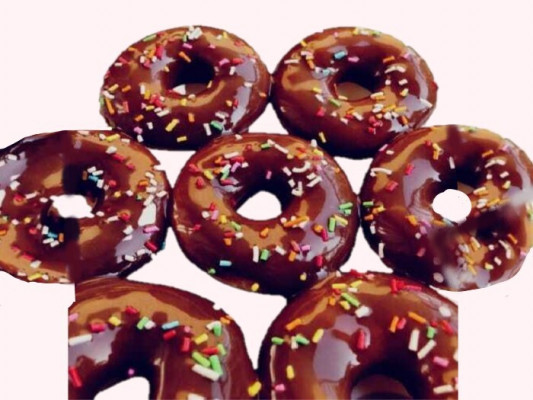 Chocolate Glazed Baked Donuts online delivery in Noida, Delhi, NCR, Gurgaon