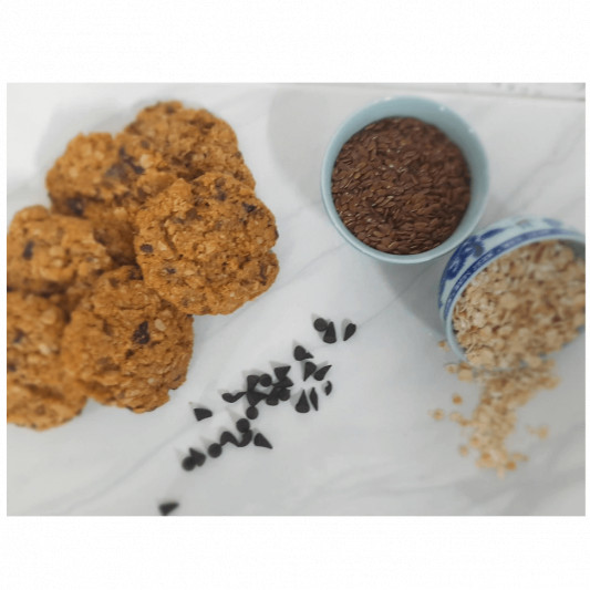 Healthy Oatmeal Flax  Seed Cookies | Gluten Free online delivery in Noida, Delhi, NCR, Gurgaon
