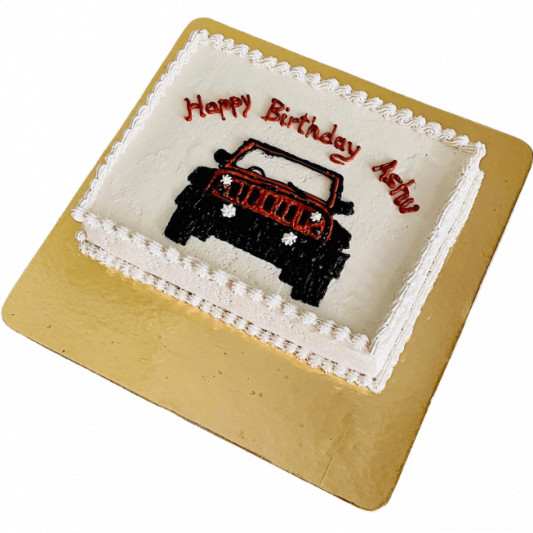 Thar Theme Cake online delivery in Noida, Delhi, NCR, Gurgaon