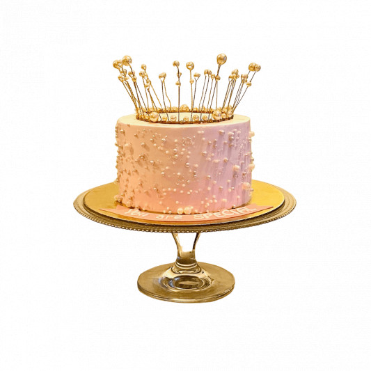 Crown Cream Cake online delivery in Noida, Delhi, NCR, Gurgaon