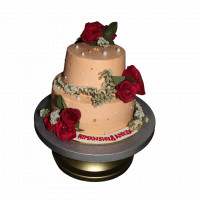 2 Tier Anniversary Cake online delivery in Noida, Delhi, NCR,
                    Gurgaon