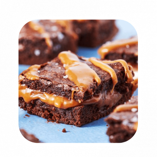 Salted Caramel Brownie online delivery in Noida, Delhi, NCR, Gurgaon